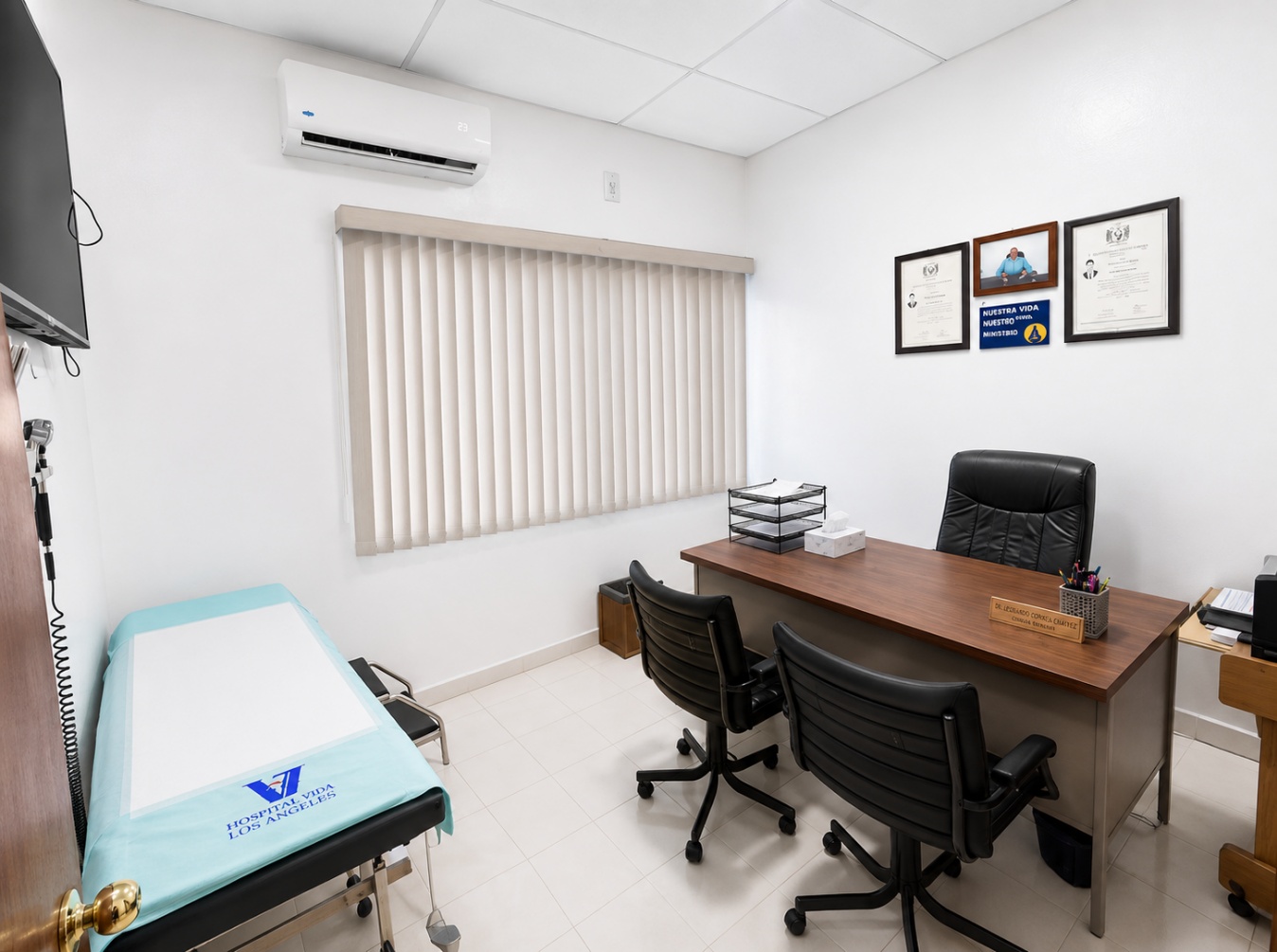 Fotografía consultorio de Pediatría